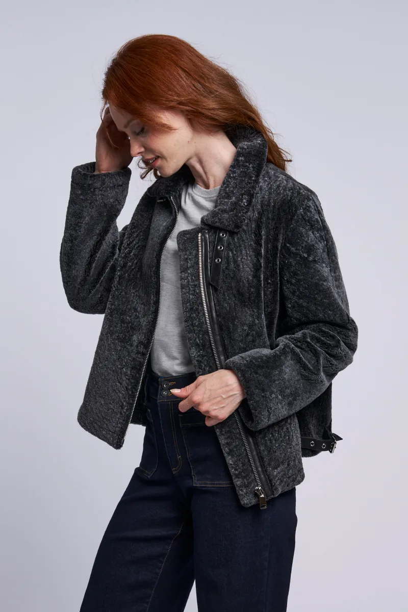 371 Genuine shearling jacket