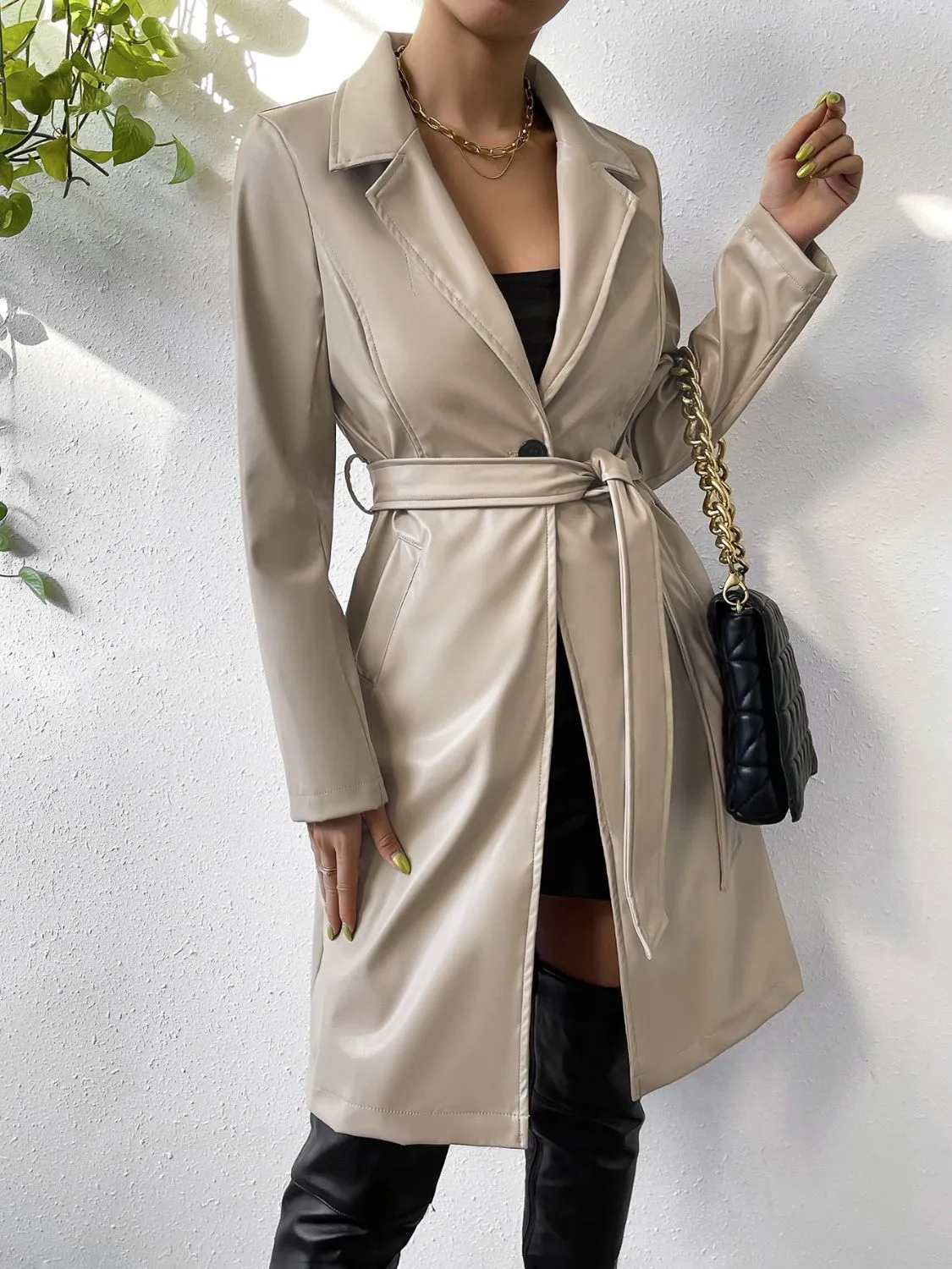 72! FOZ  Trench Coat