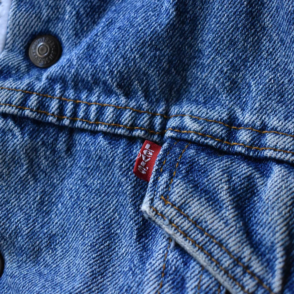 90’s Levi's 70609-4891 デニムボアジャケット USA製 240118