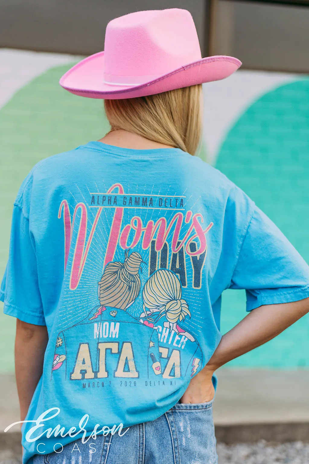 Alpha Gamma Delta Mom's Day Tshirt