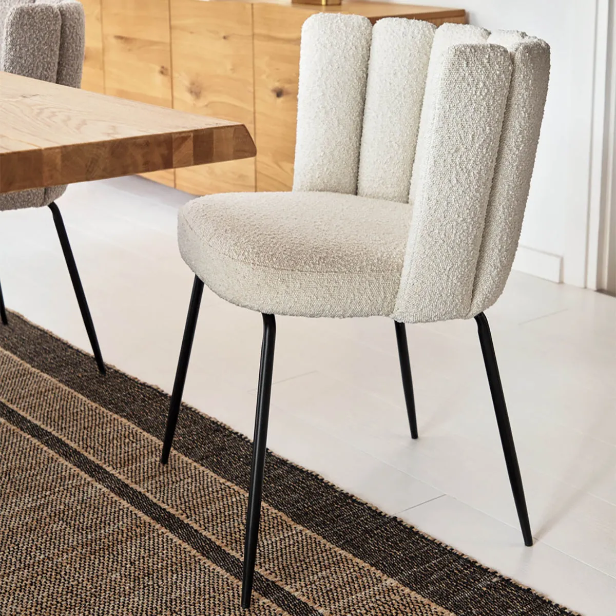 Aniela Boucle Dining Chair