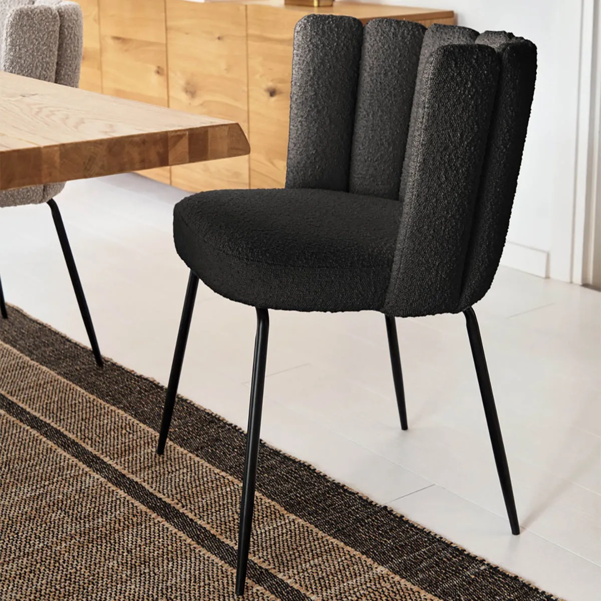 Aniela Boucle Dining Chair