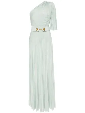 Asymmetrical pleated long dress<BR/><BR/><BR/>