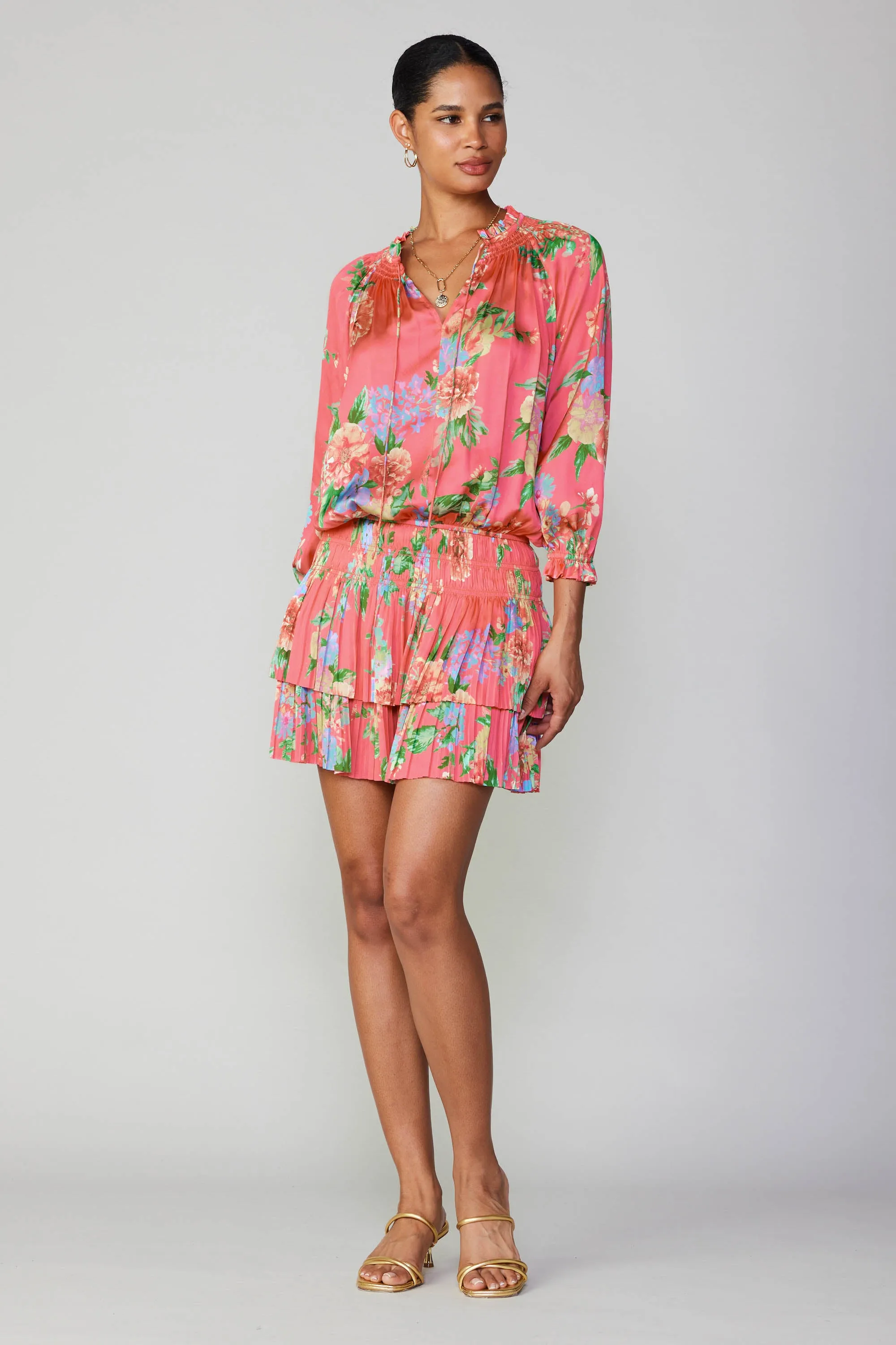 Aurelie Floral Mini Dress