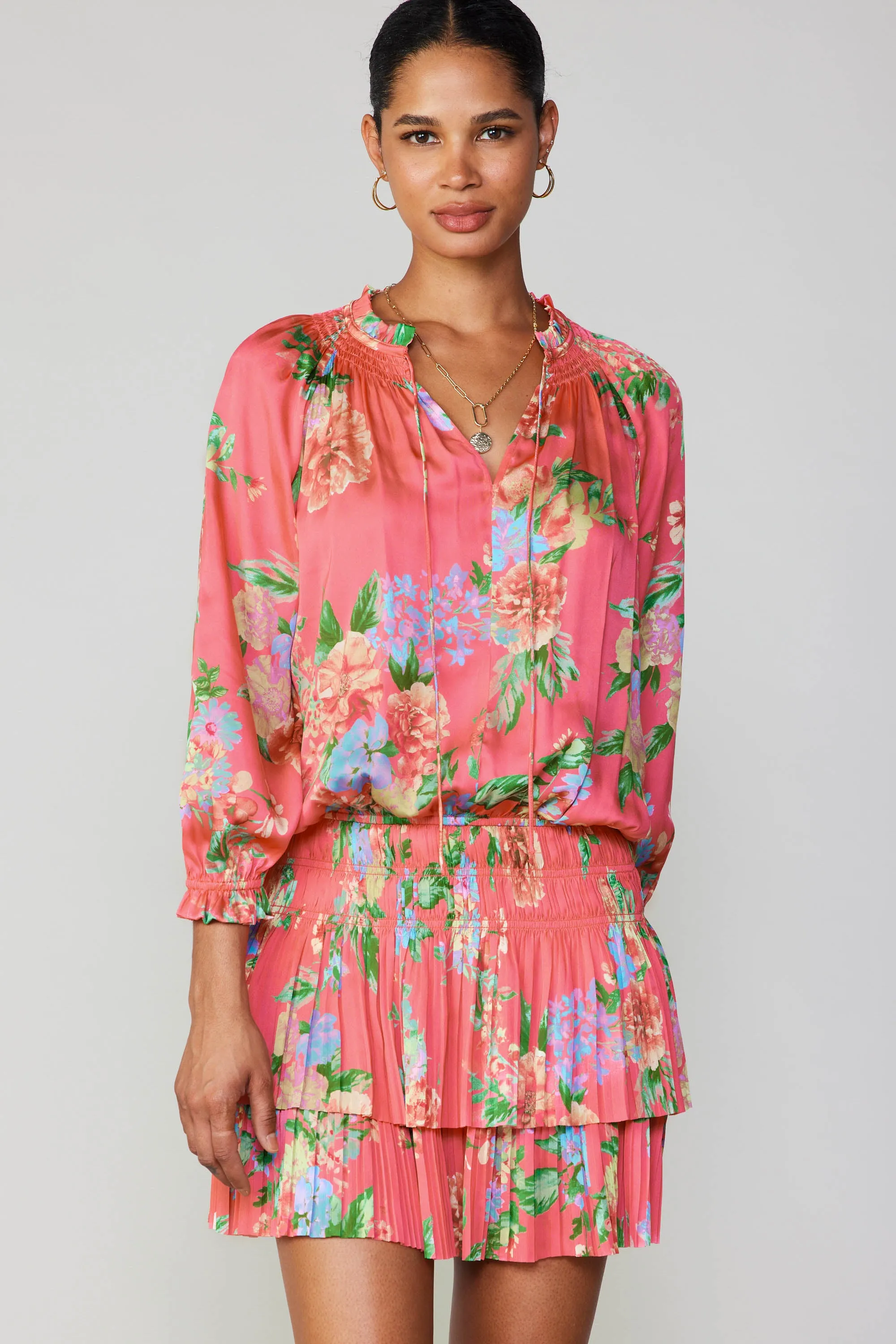 Aurelie Floral Mini Dress