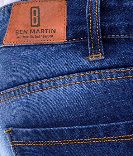 Ben Martin Men'S Denim Jeans (Abmwjj-3-Dbnl32_Blue_32)