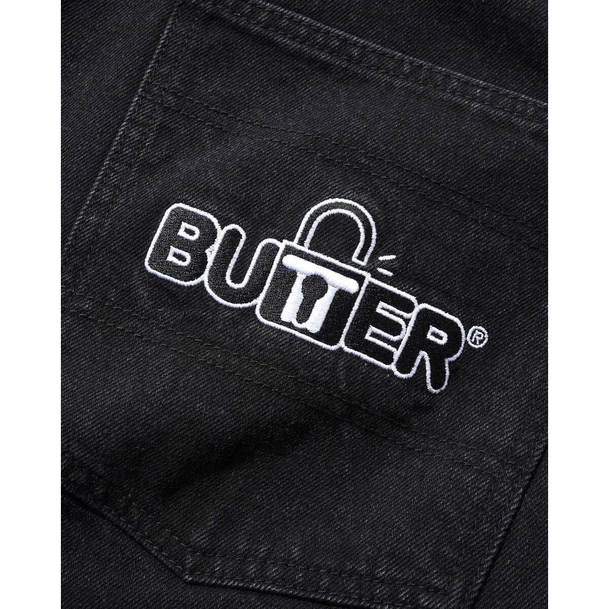 Butter Goods - Lock Denim Jeans Flat Black