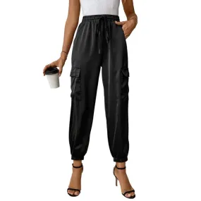 City Life Satin Pants