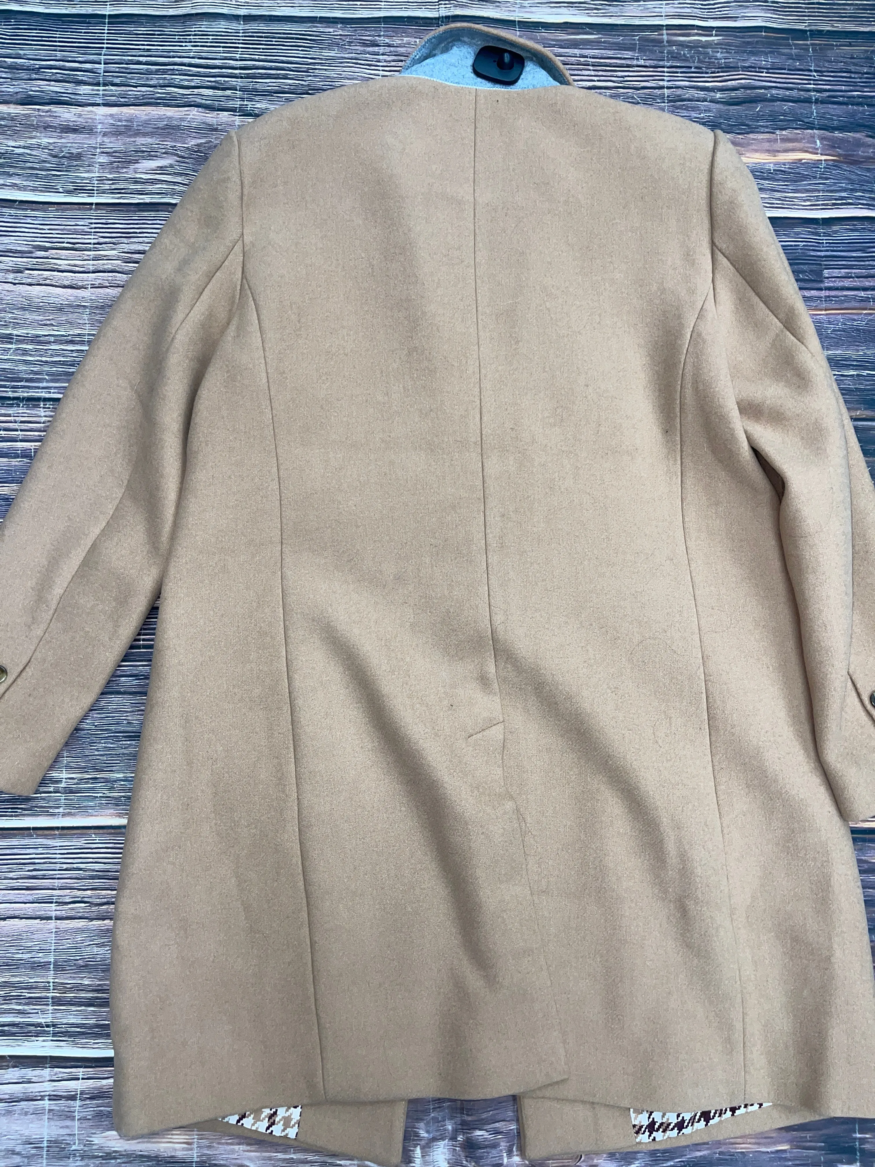 Coat Wool By Ann Taylor In Brown, Size: Xl