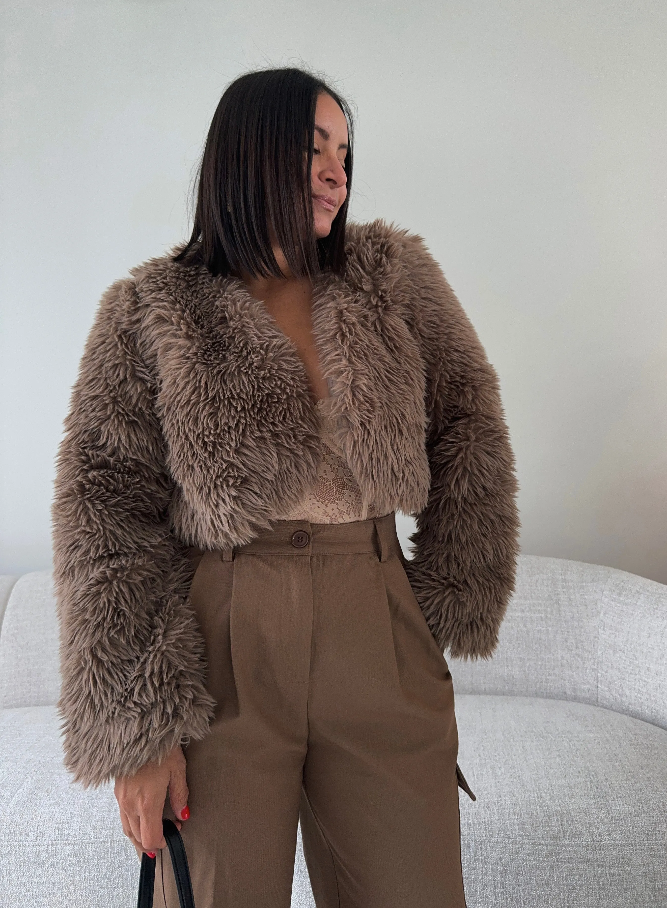 Cocoa Fur Jacket