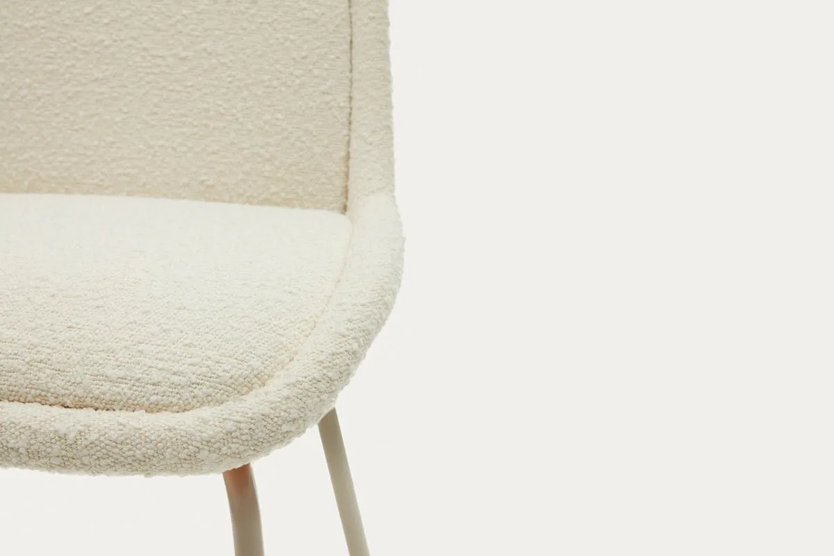 Como Aamin Chair - Shearling Fabric [Shearling Fabric]