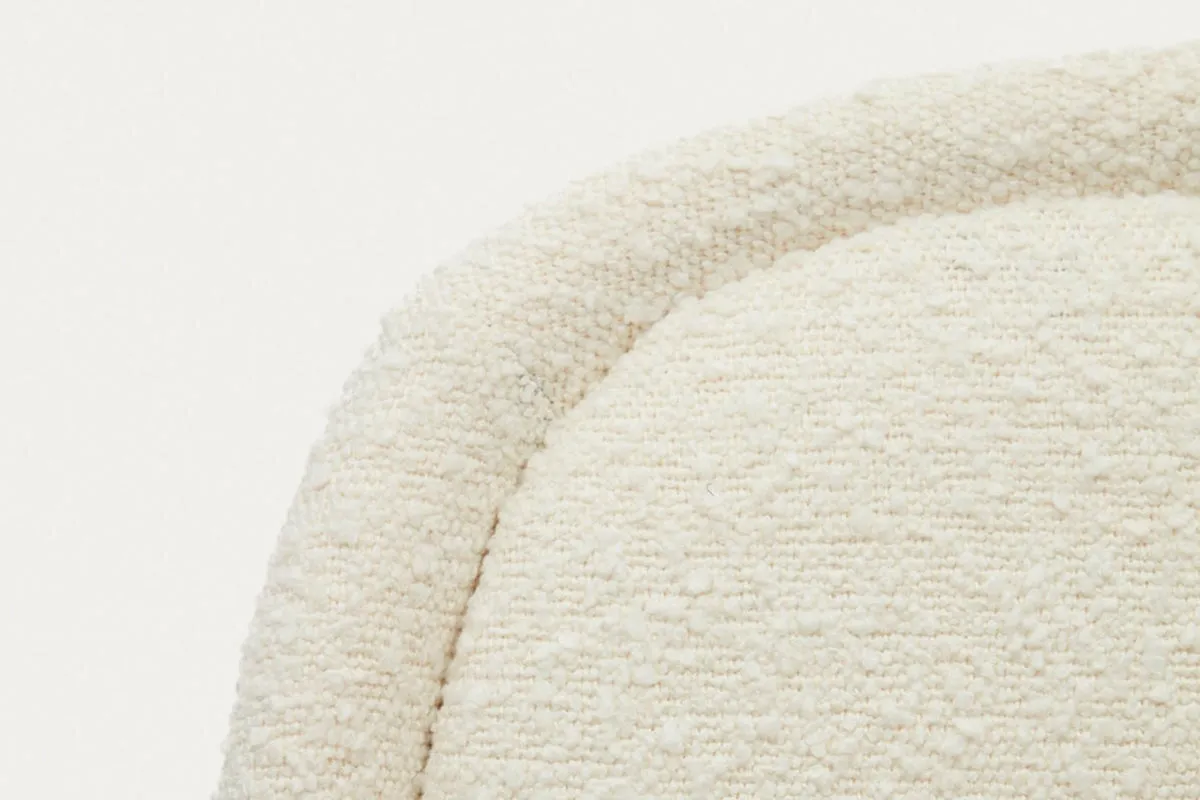 Como Aamin Chair - Shearling Fabric [Shearling Fabric]