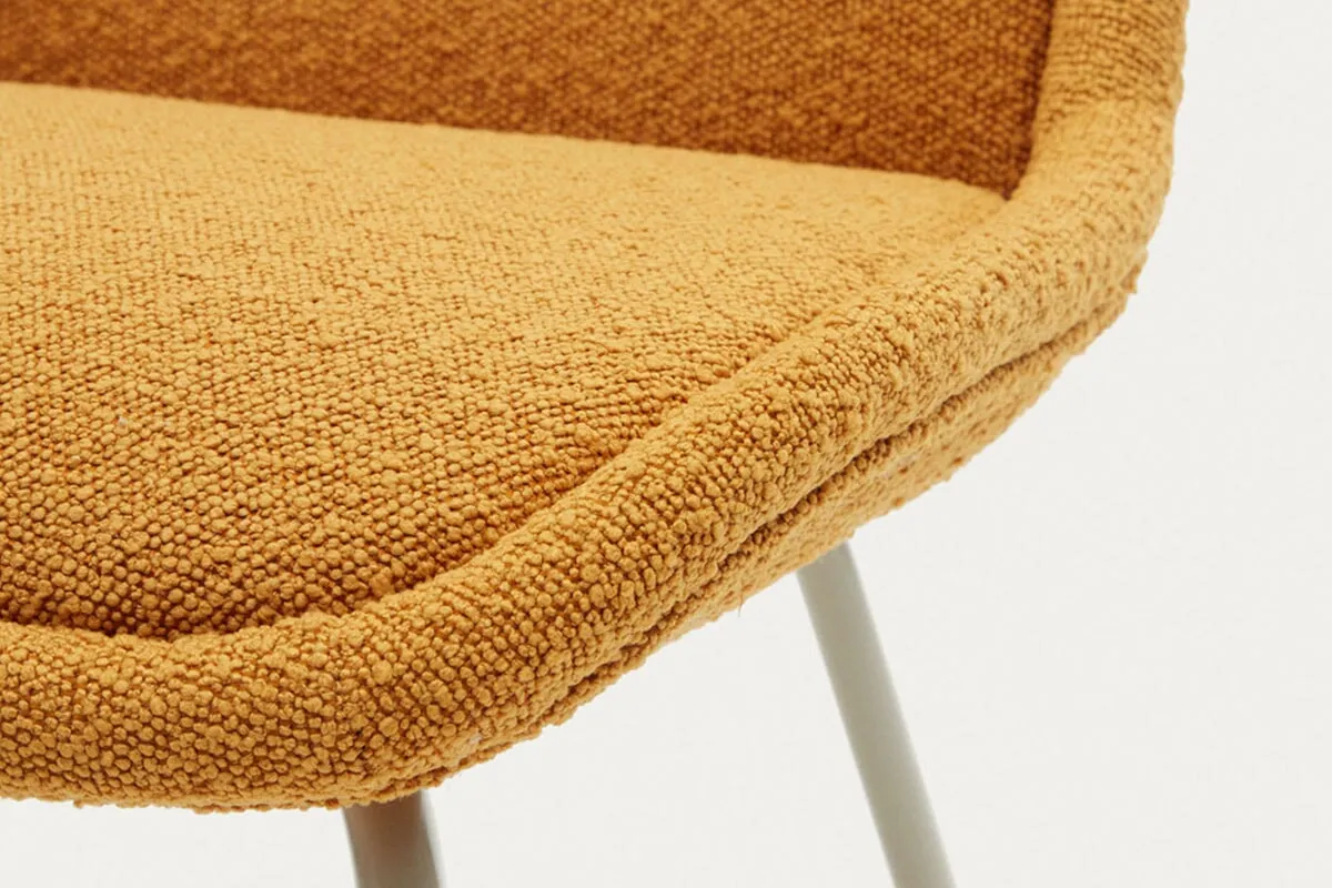 Como Aamin Chair - Shearling Fabric [Shearling Fabric]