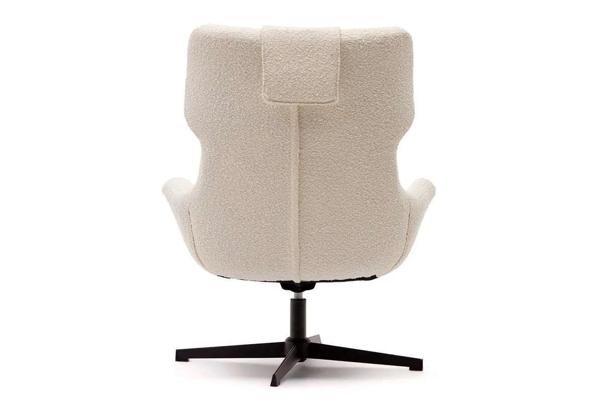 Como Zalin Armchair - Shearling Fabric [Shearling Fabric]