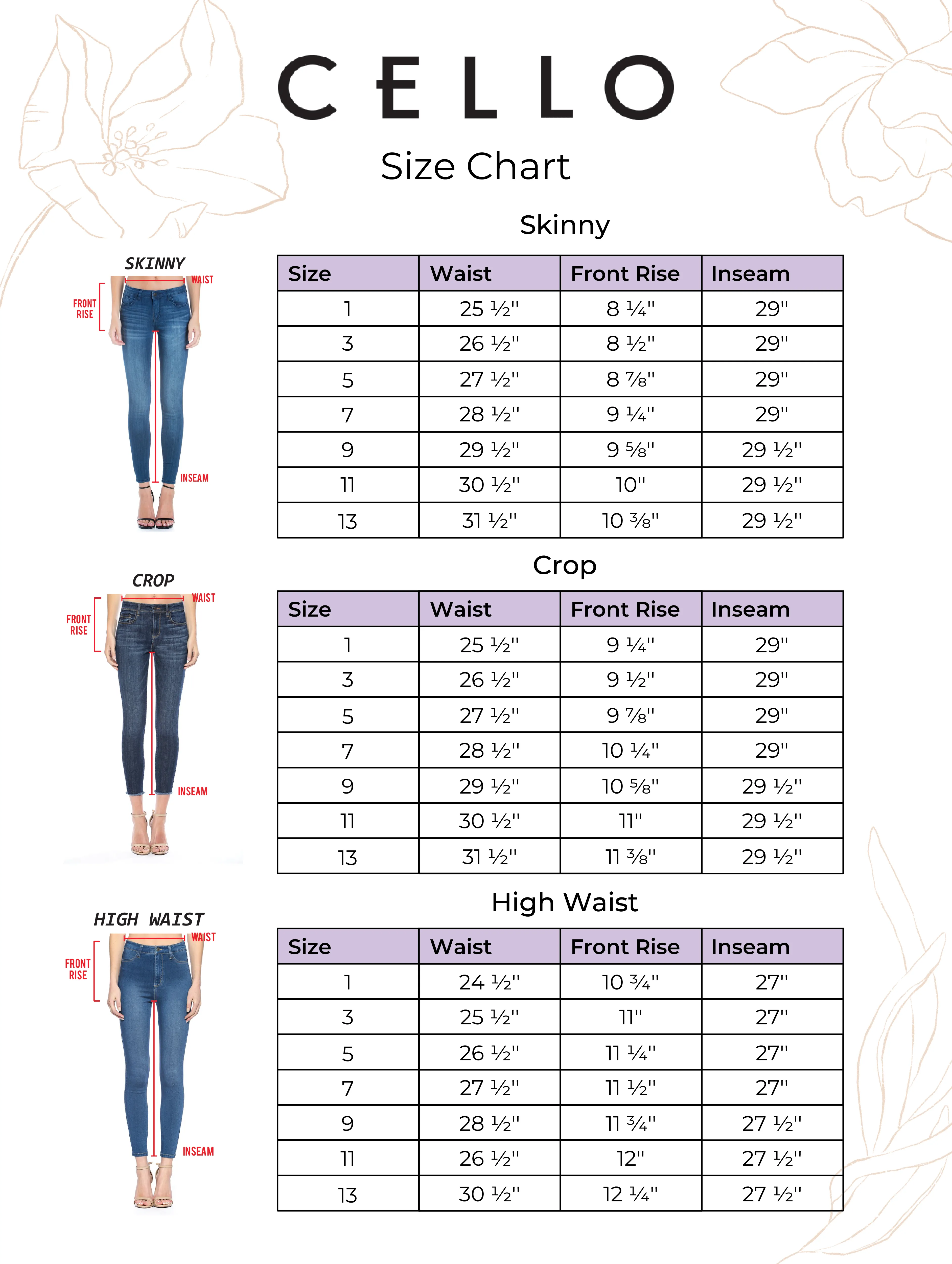 Curvy Rebecca High-Rise Super Skinny by Cello Jeans