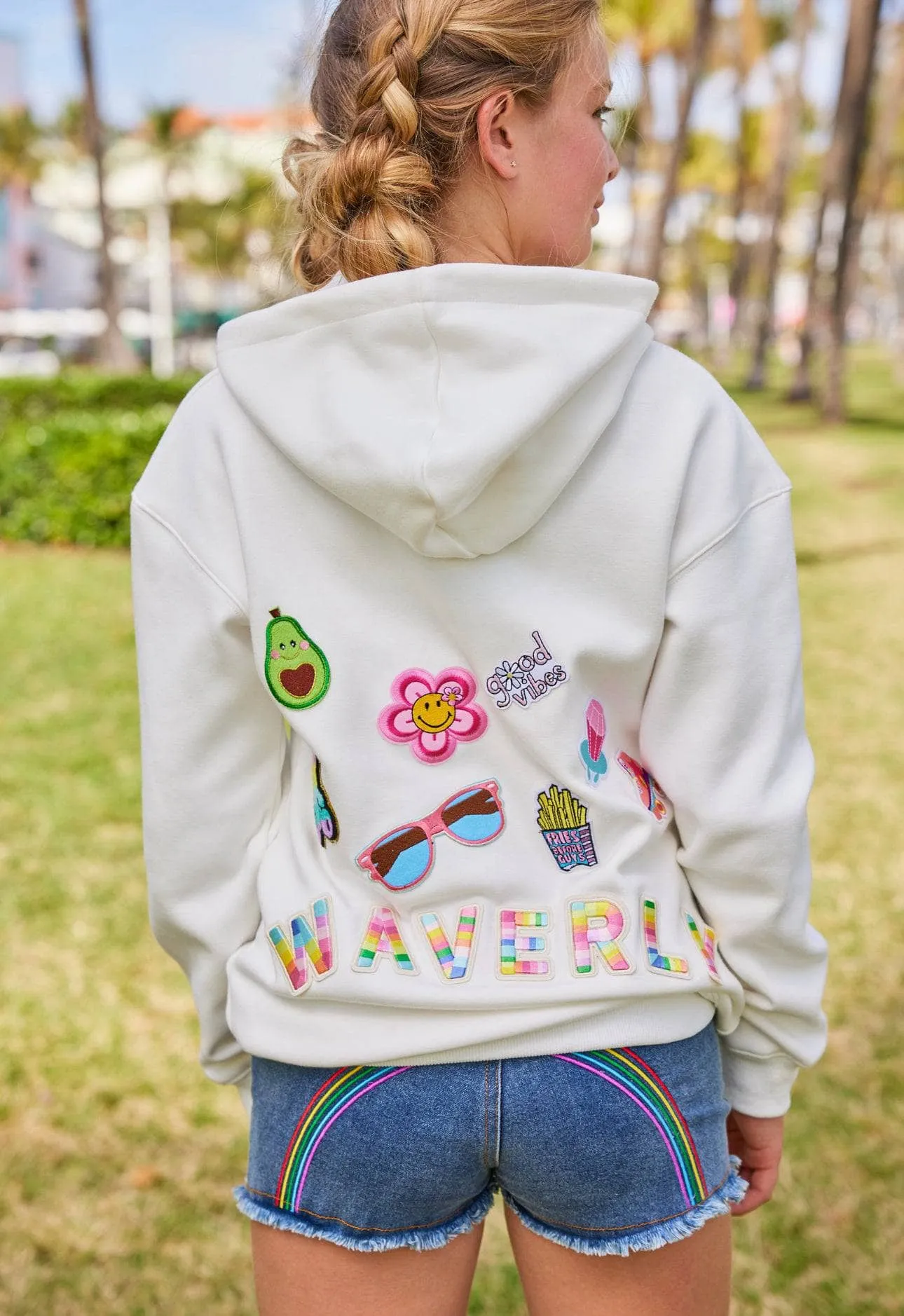 Customizable Patch Hoodie