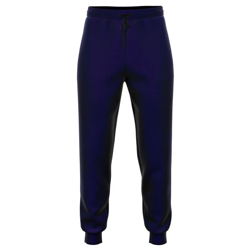 Dark Midtone Blue Joggers | Unisex | with PLUS sizes | C80M80Y0K80