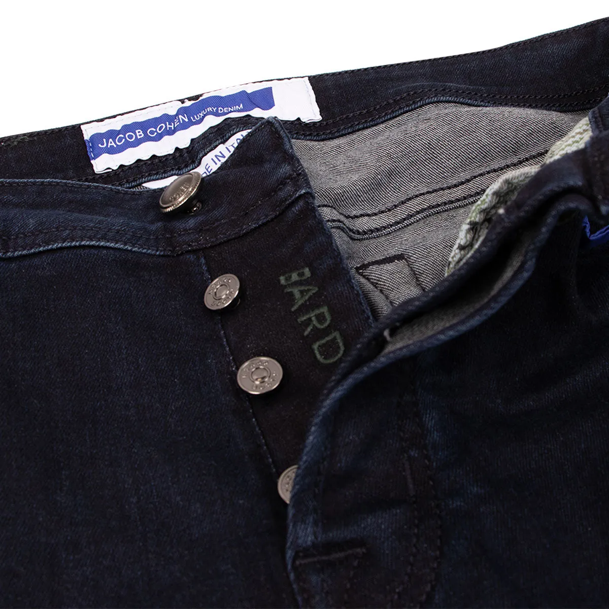 Dark Wash 'Bard' Slim Fit Jeans