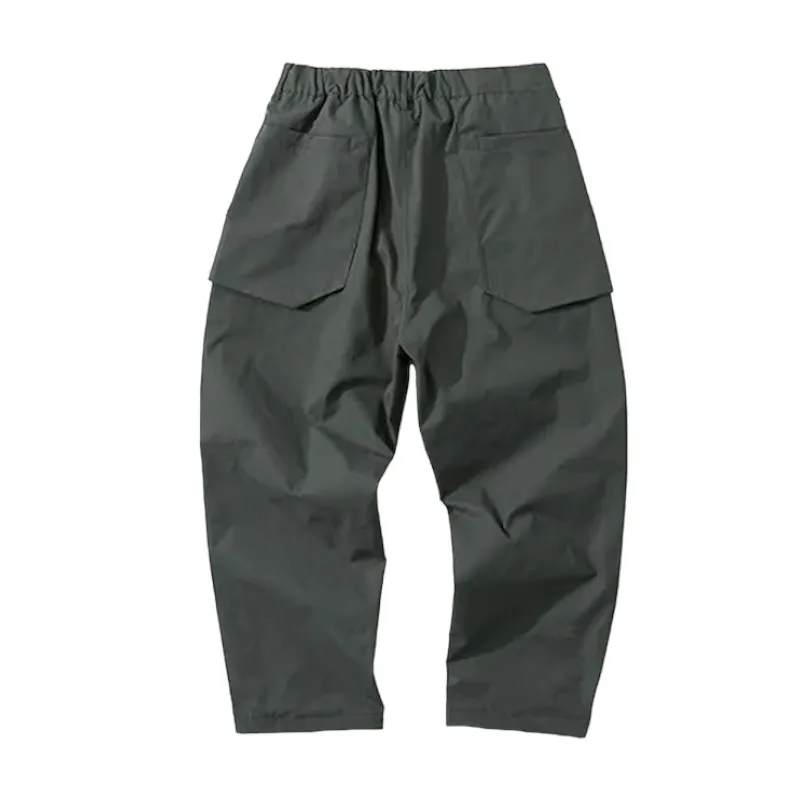 Detached pocket baggy cargo pants