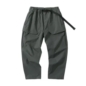 Detached pocket baggy cargo pants