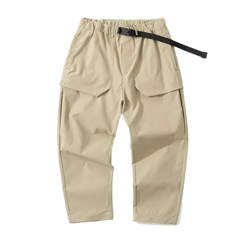 Detached pocket baggy cargo pants