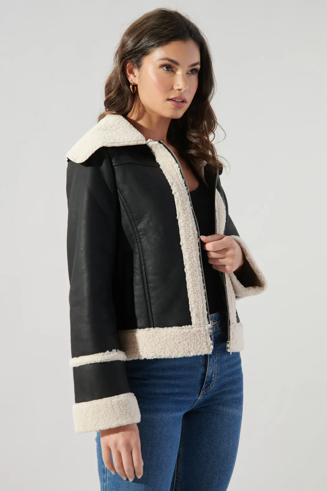 Embers Leather Sheepskin Jacket