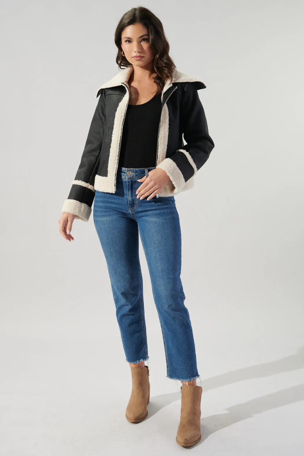 Embers Leather Sheepskin Jacket