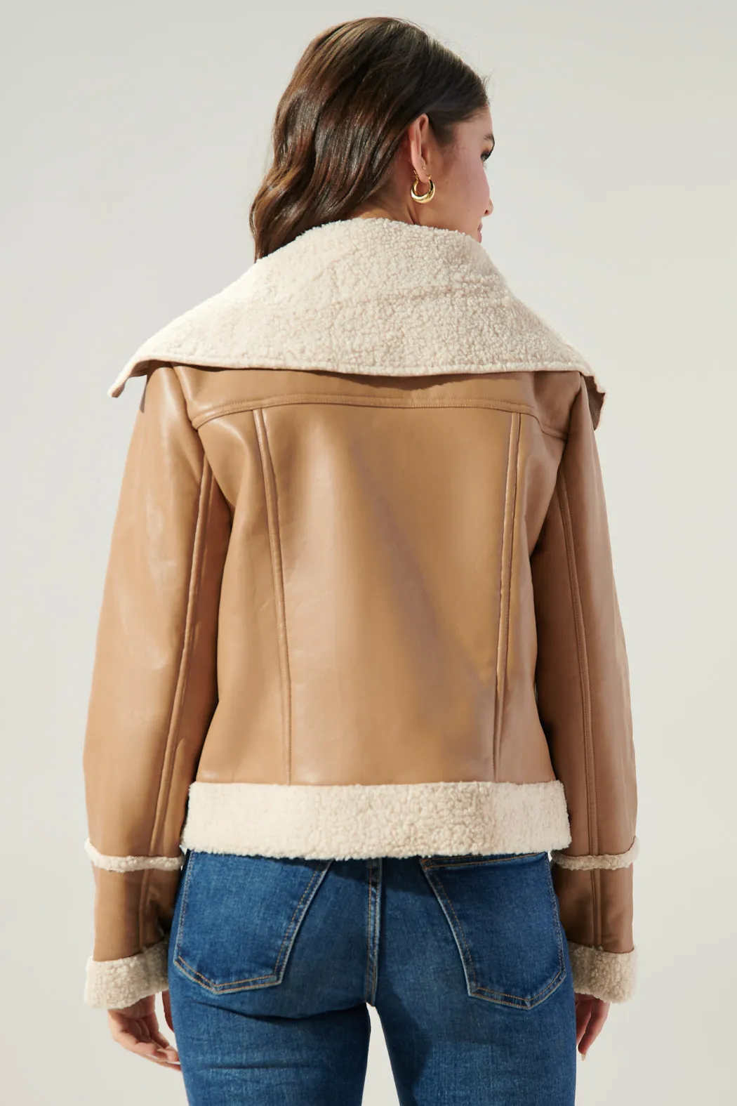 Embers Leather Sheepskin Jacket