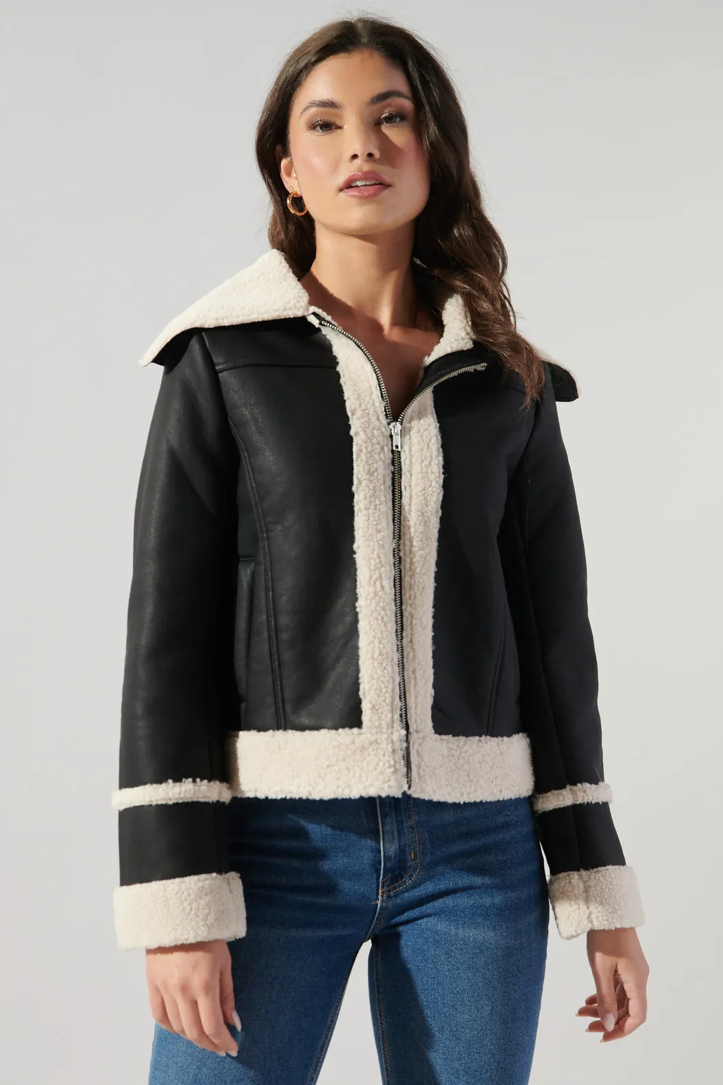 Embers Leather Sheepskin Jacket