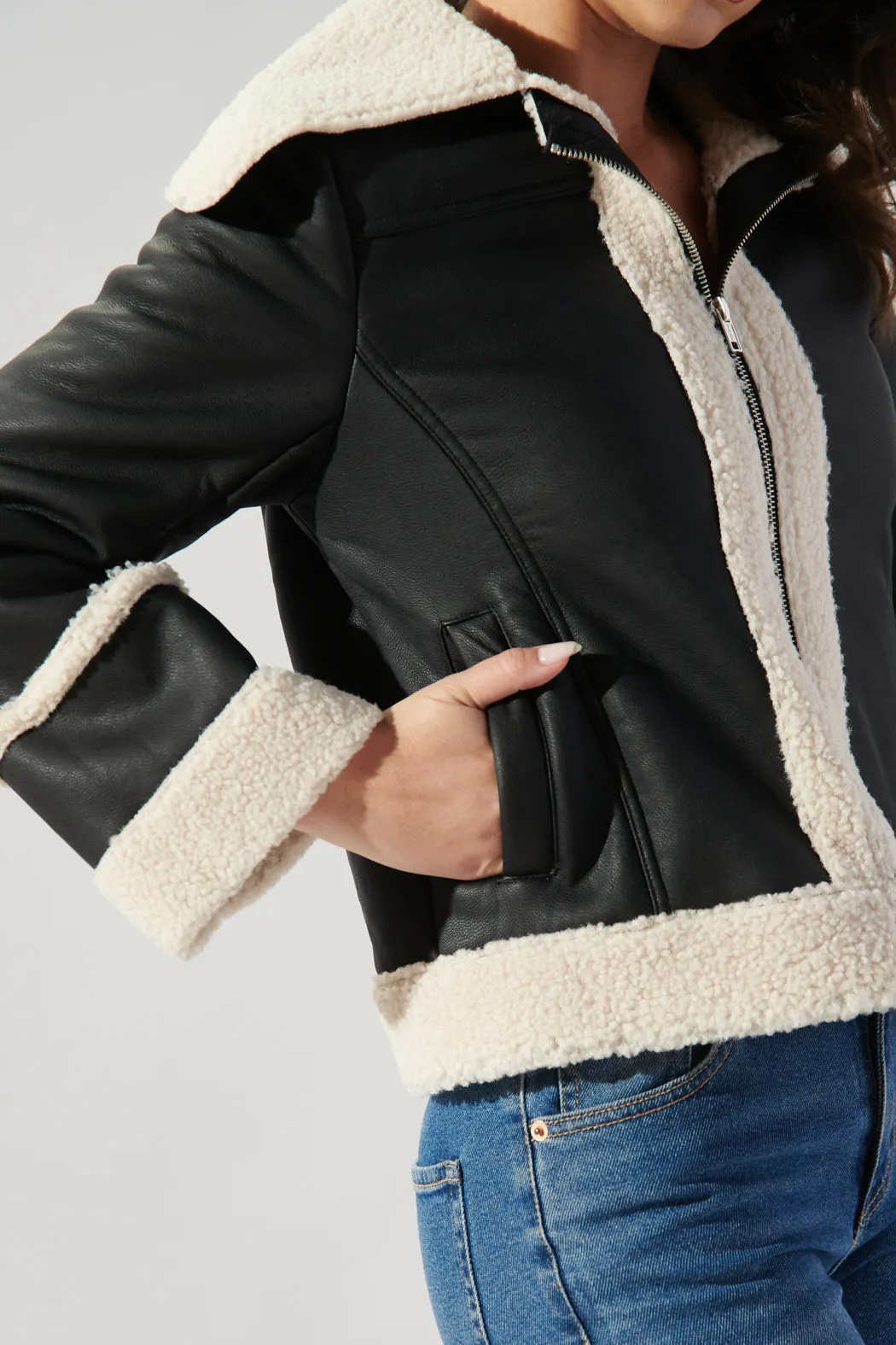 Embers Leather Sheepskin Jacket