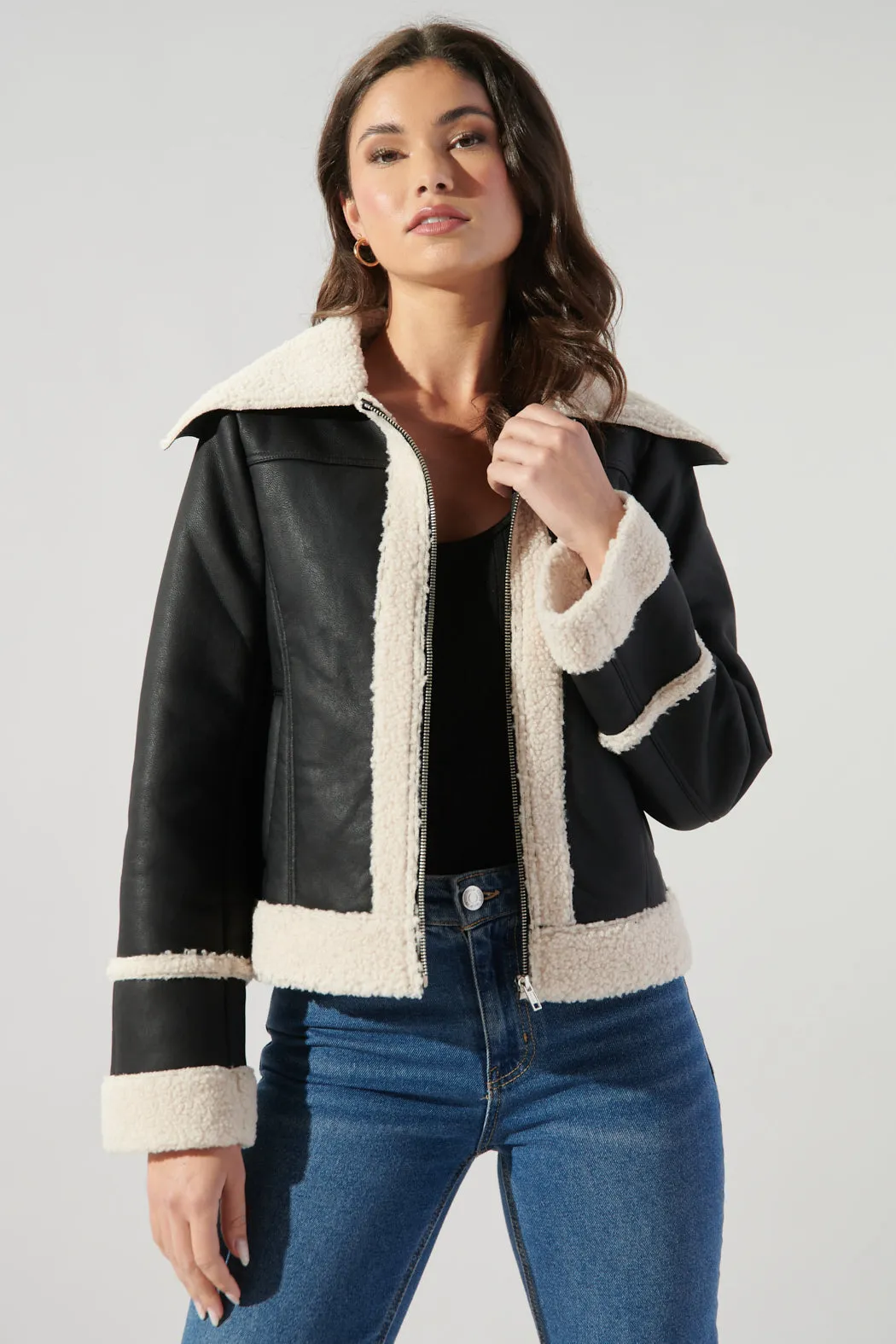 Embers Leather Sheepskin Jacket