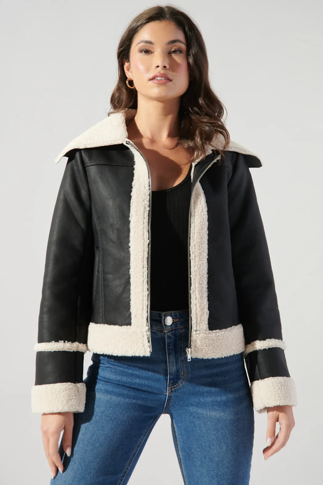 Embers Leather Sheepskin Jacket