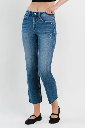 Encouragement Mid Rise Straight Jeans