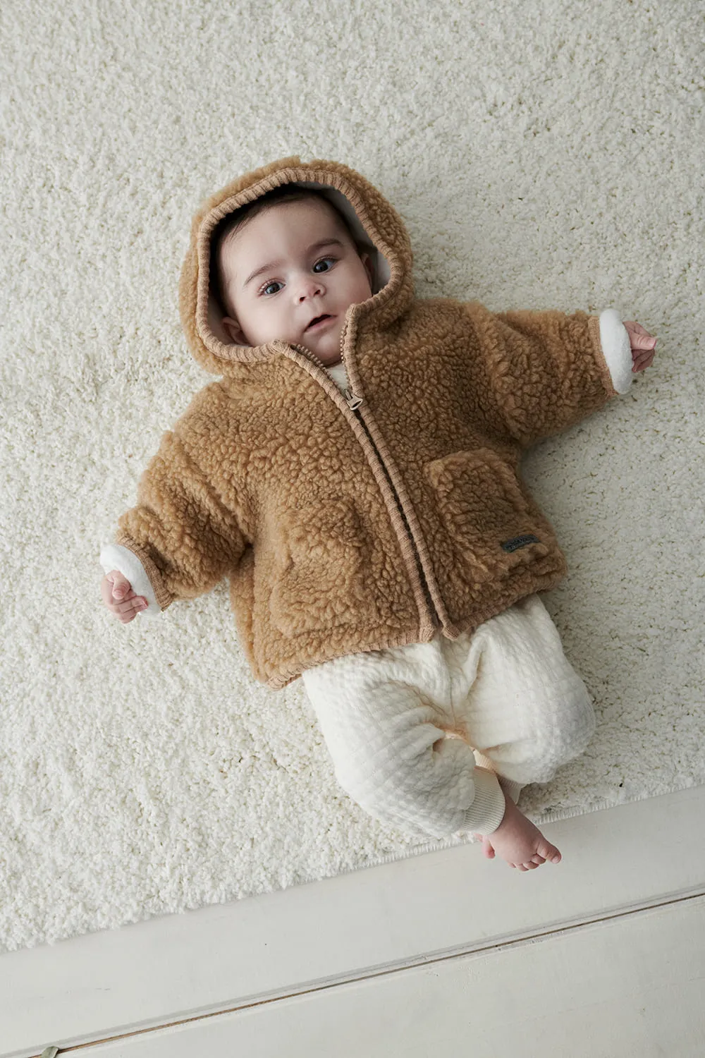 Faux Shearling Baby Jacket