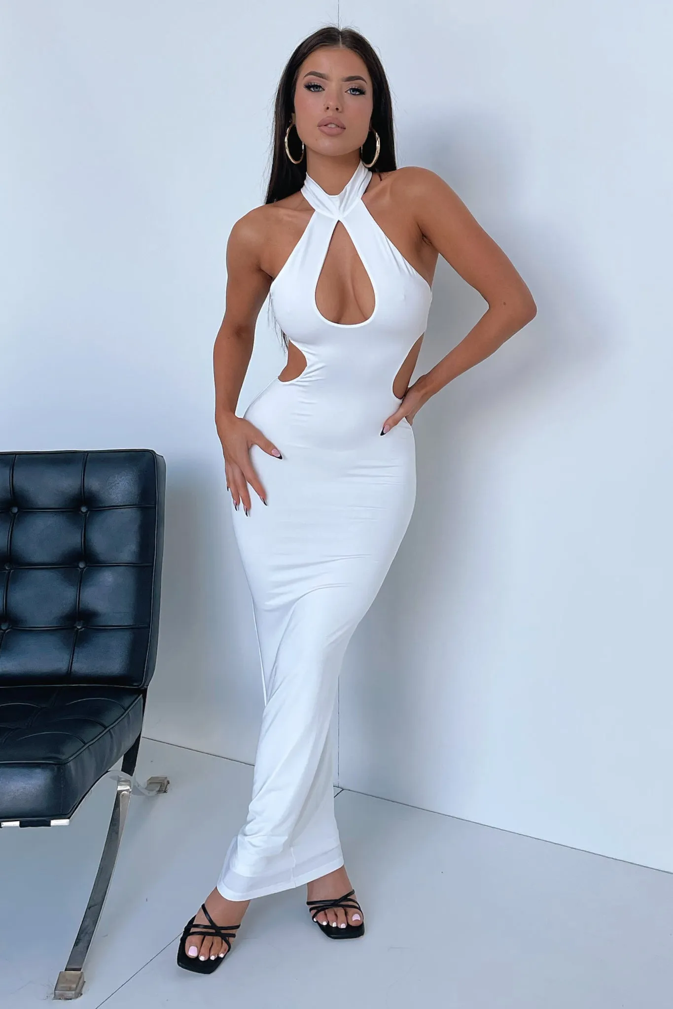 Gianna Maxi Dress - White