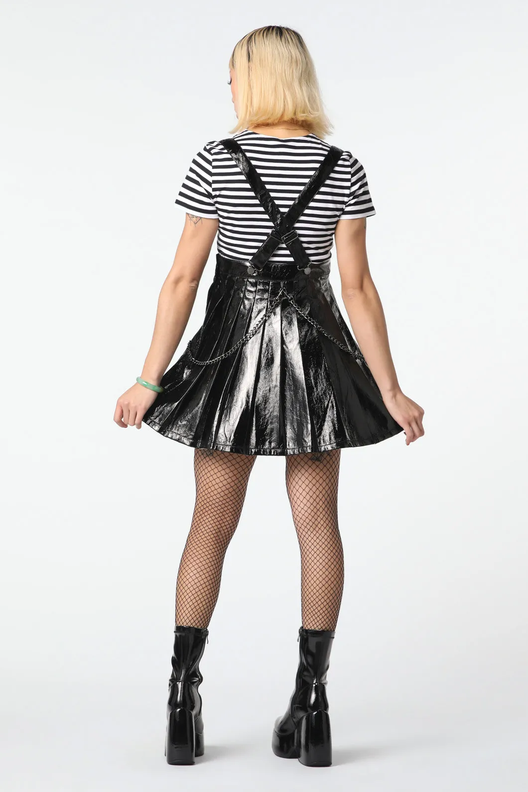 Grunge Pleated Pinny