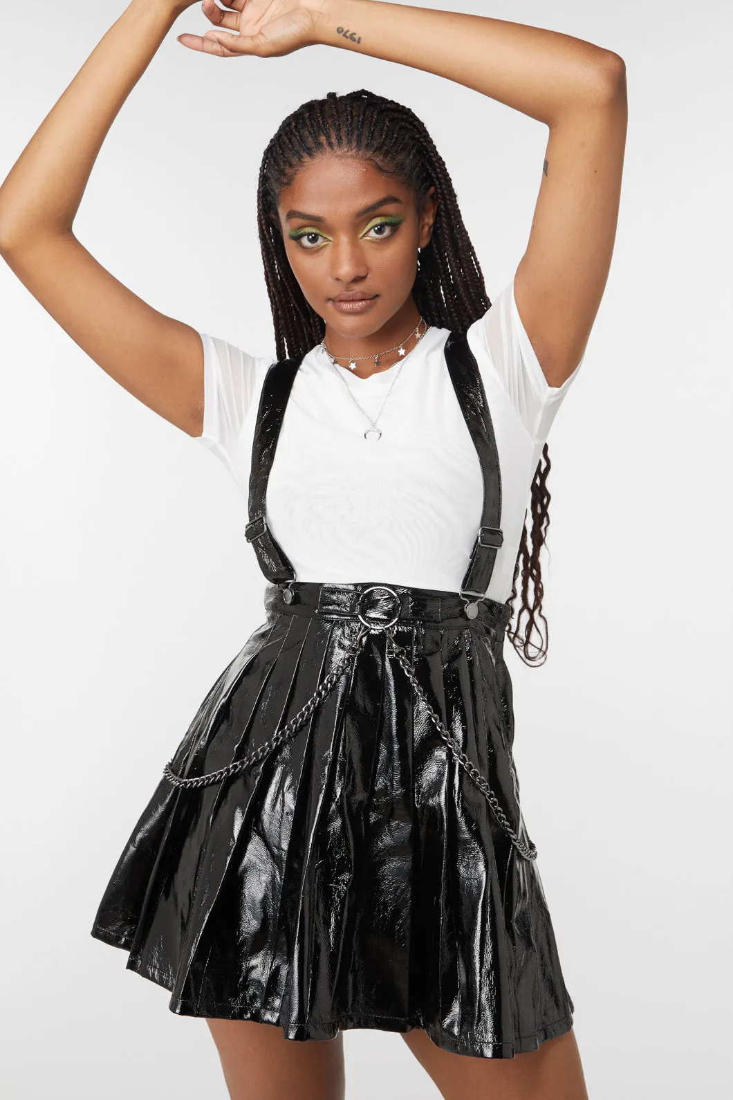 Grunge Pleated Pinny