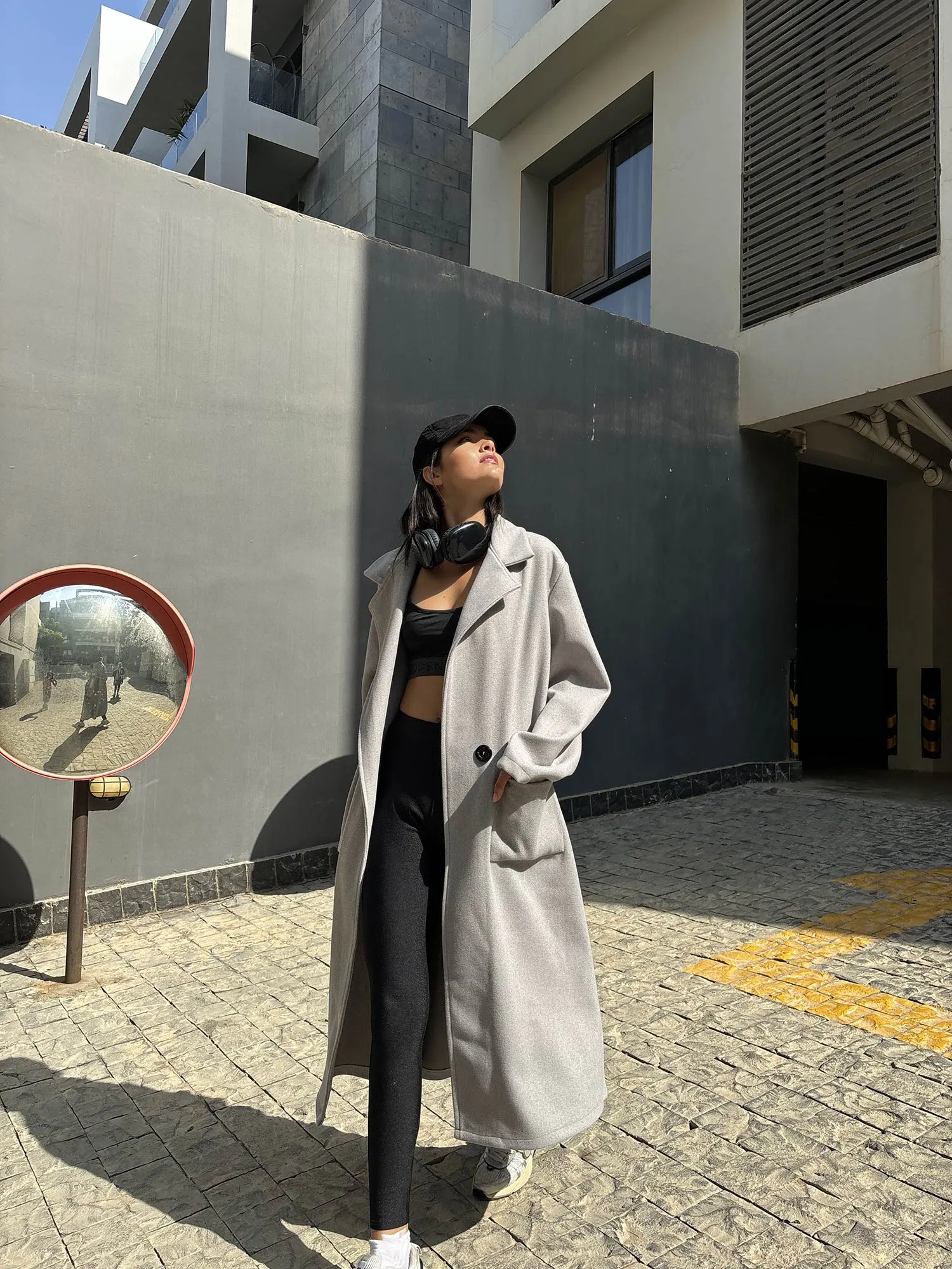 Long Wool Coat - Leocansa