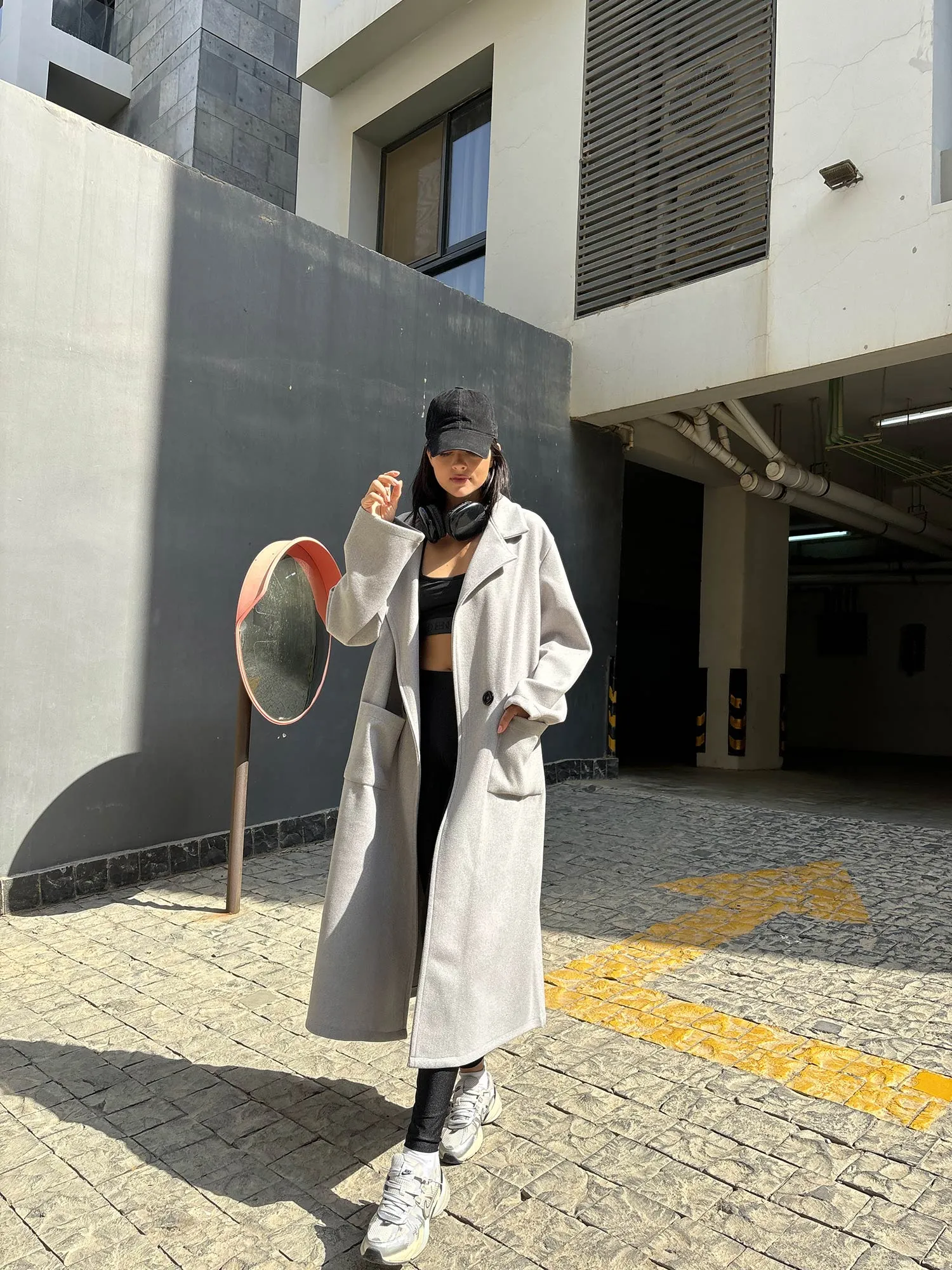 Long Wool Coat - Leocansa