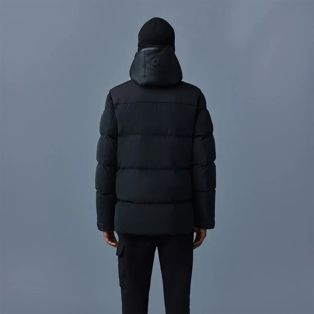 Mackage - Riley Hooded Down Jacket in Black