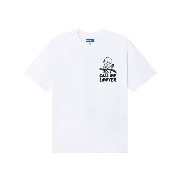 Market Not Guilty T-Shirt - White