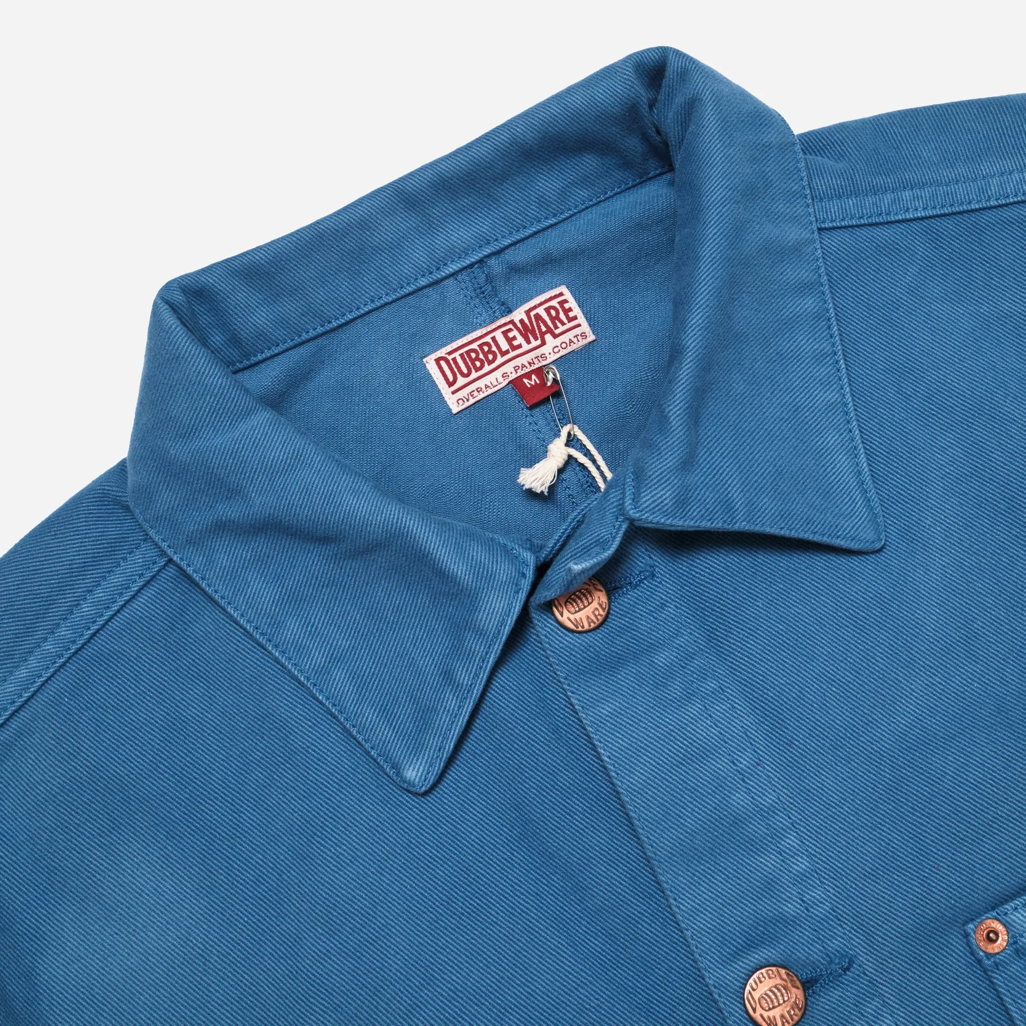 MECHANICS CHORE JACKET - GARBADINE BLUE