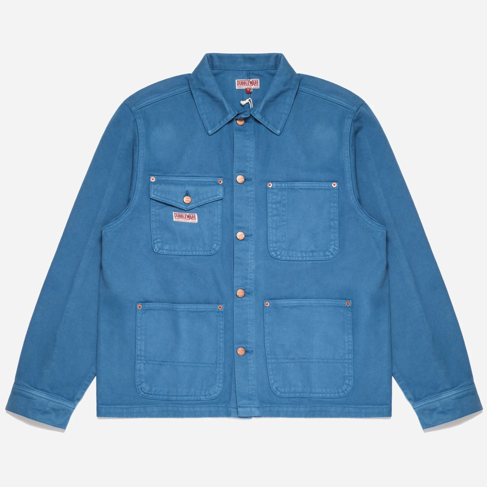 MECHANICS CHORE JACKET - GARBADINE BLUE