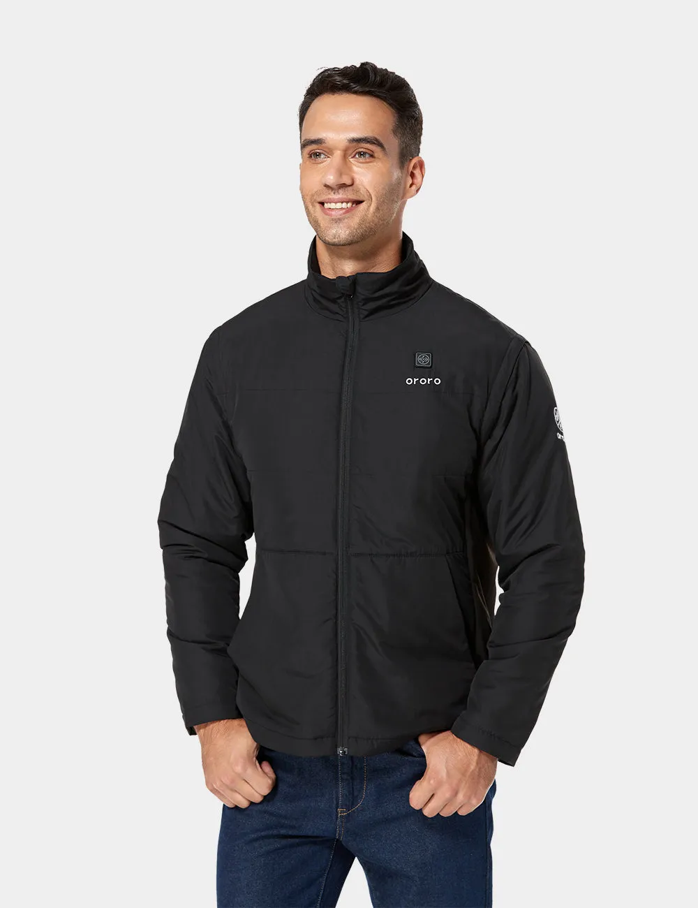 Men's Heated Golf Jacket (with Zip-Off Sleeves)