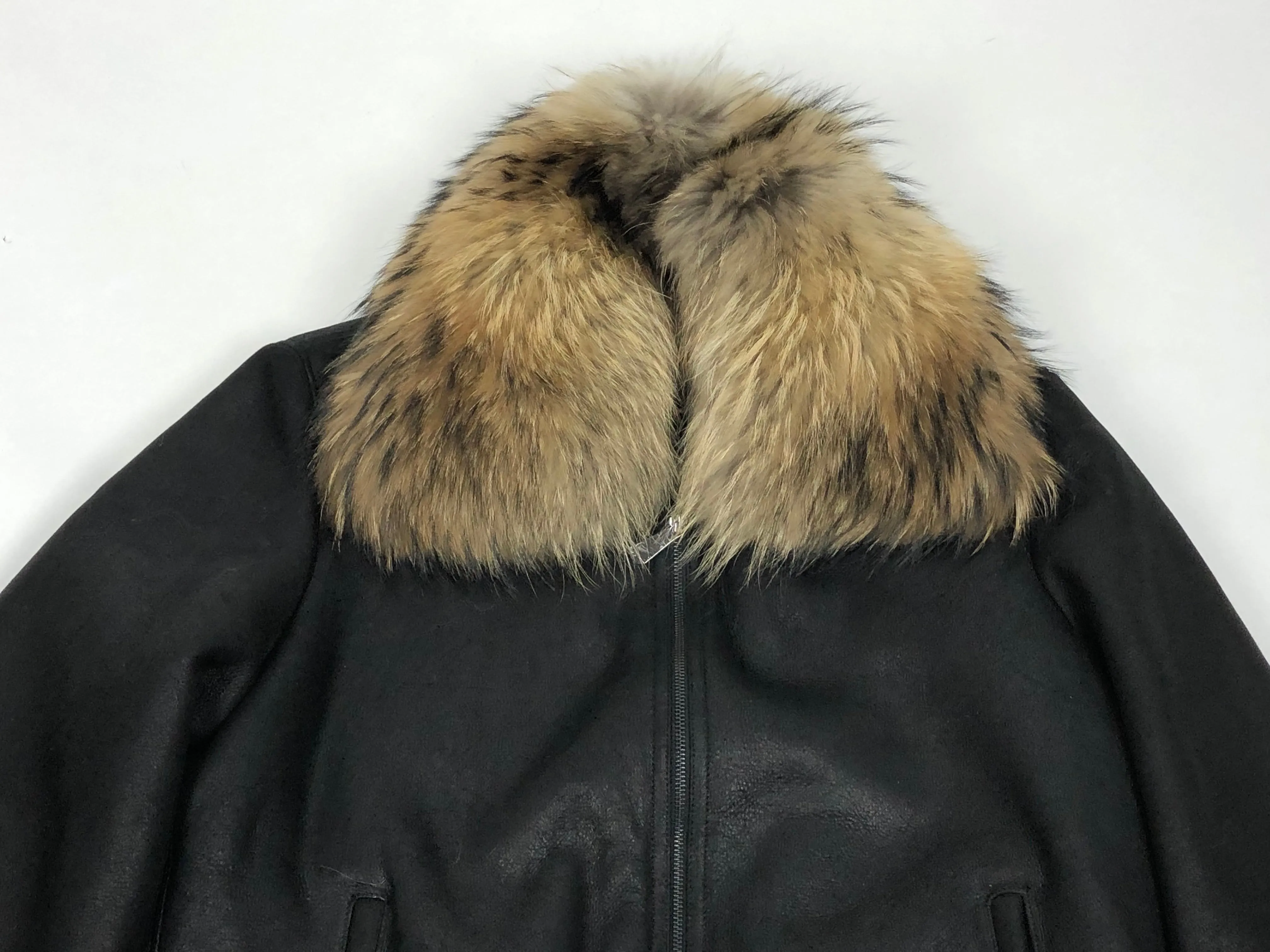 Men's Shearling Baseball Jacket