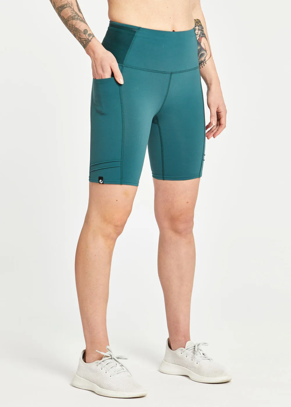 Mid Length Pocket Jogger Shorts