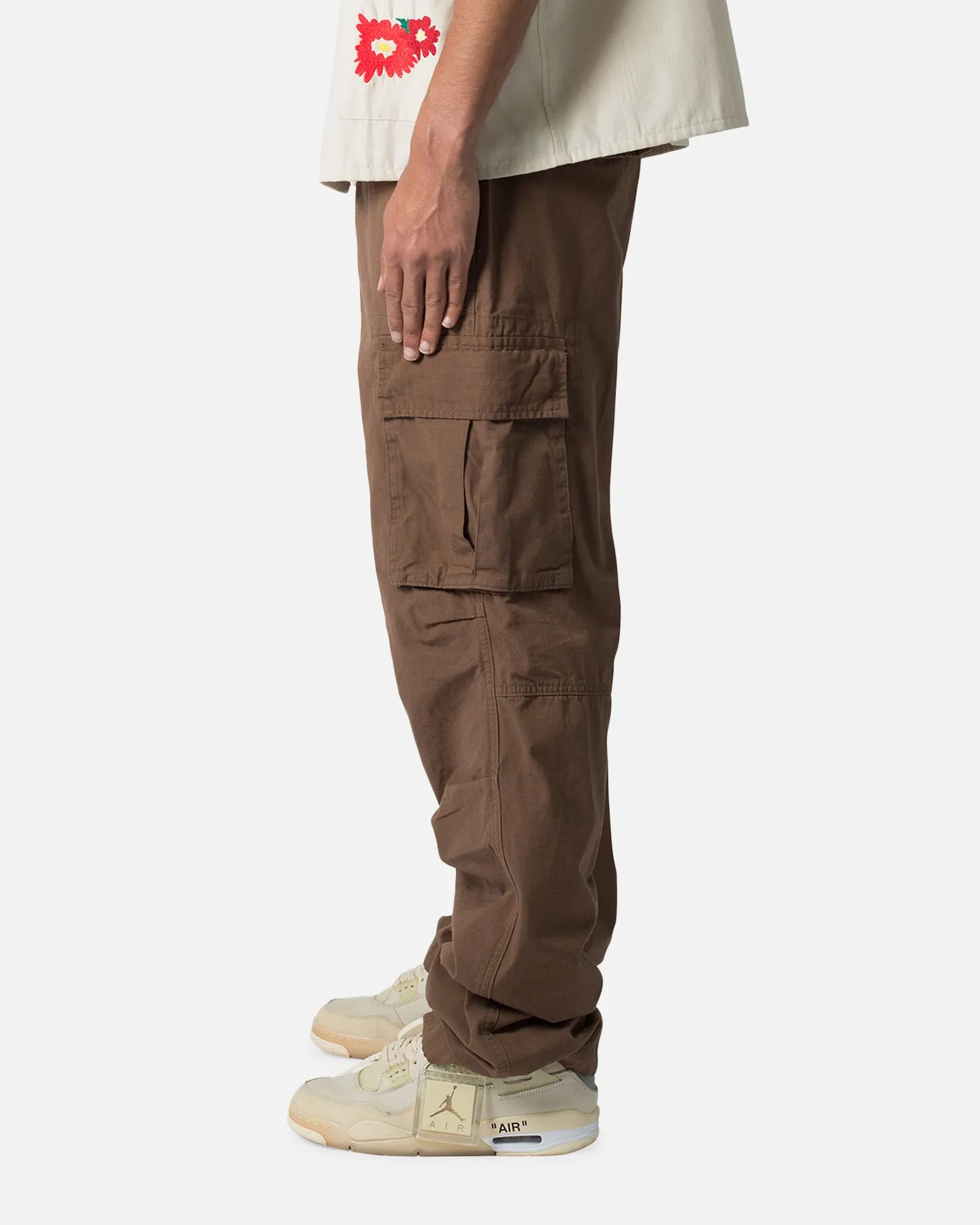 MNML Ultra Baggy Vintage Cargo Pants Brown