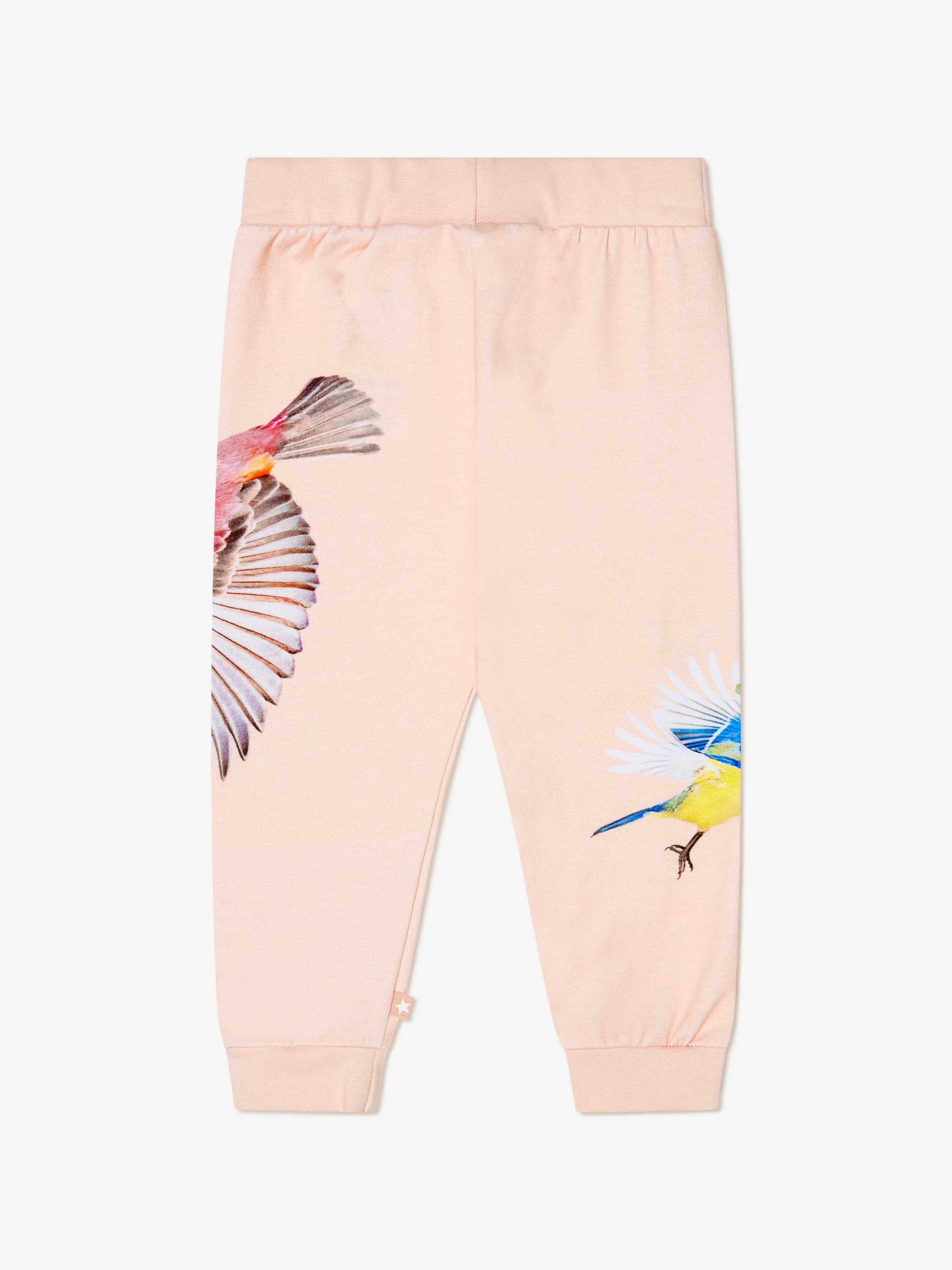 Molo Baby Girls Organic Cotton Bird Joggers