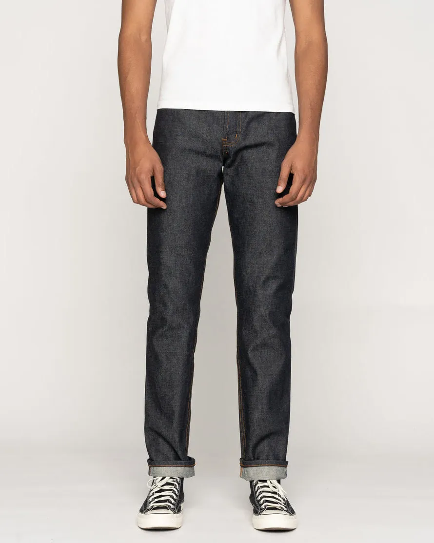 Naked & Famous Denim Weird Guy Regular Tapered Mens Jeans - Dia De Los Muertos Selvedge