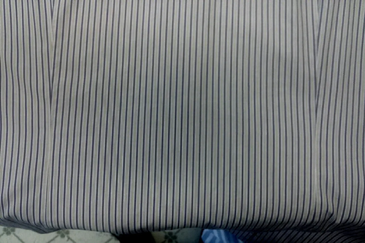 New- Banana Republic Purple Stripe-Slim Fit- Dress/Fashion Shirt- size XL (17-17.5)